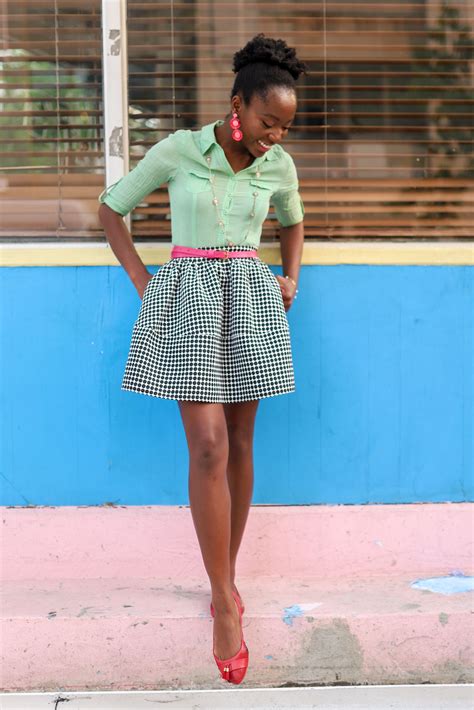 Pink Green A Watermelon Inspired Outfit Amalivecolorfully Fall