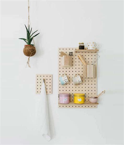 7 Favorites Modular Wooden Pegboard Organizers The Organized Home
