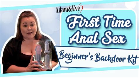 First Time Anal Sex Adam And Eve Beginners Backdoor Kit Butt Plug Trainer Review Youtube