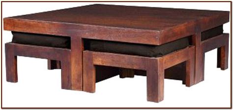 Coffee Table With Stools For Your Home For Coffee Lovers