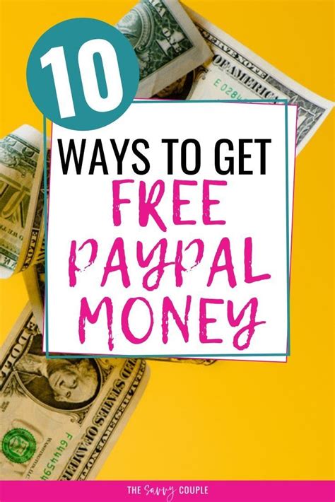 How do i put money on my cash app card? Free PayPal Money: 10 Genius Ways to Earn PayPal Money ...
