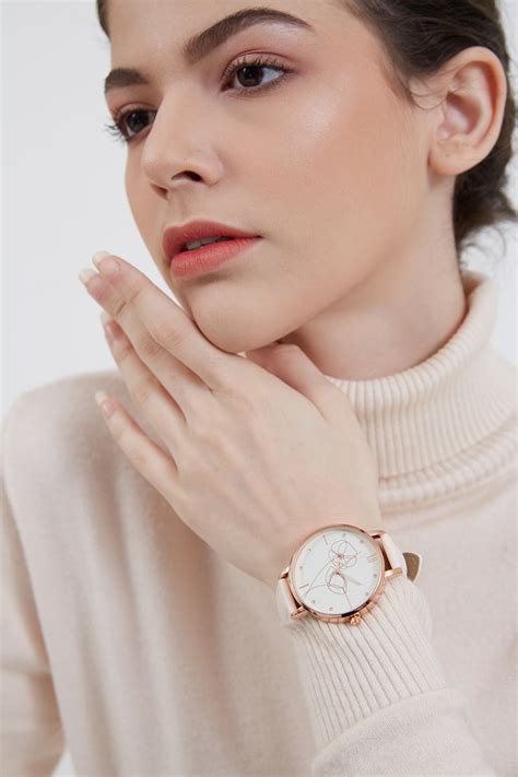 Sell Sofia Jacquilyn Slim Strap Beige Watches