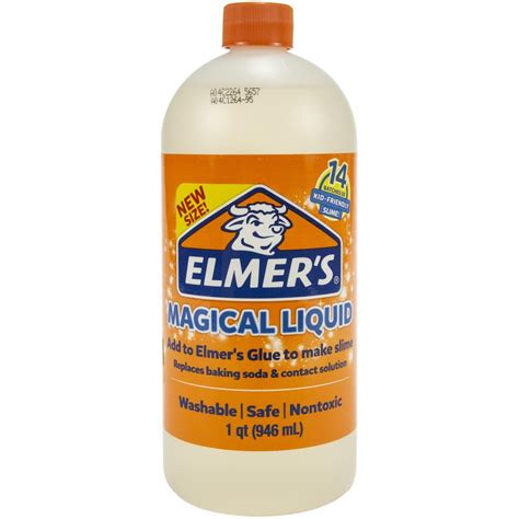 Elmers Magical Liquid Slime Activator 32oz Colorful Impressions