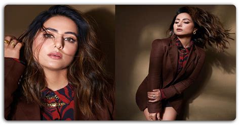 हिना खान ने तोडी बोल्डनेस की सारी हदें छोटी सी ड्रेस पहन करवाया फोटोशूट Bollywood Core