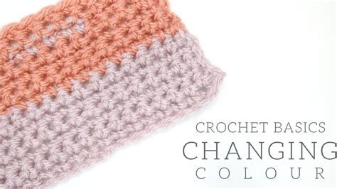 Crochet Basics Changing Colour Bella Coco Youtube