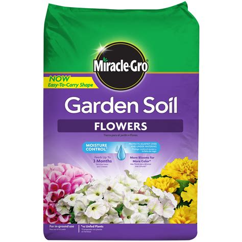 Miracle Gro Garden Soil Flowers Walmart