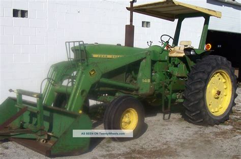 John Deere 4020 Gas Tractor With 148 Loader 1972