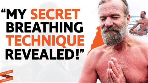Wim Hof The Iceman Demonstrates His Breathing Technique With Lewis