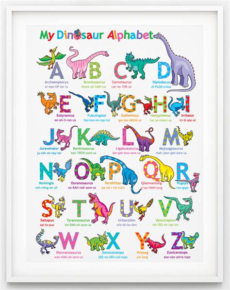 Dinosaurier Alphabet 055