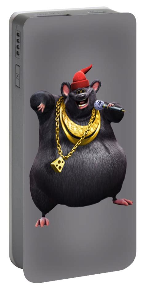 Biggie Cheese Portable Battery Charger By Billa Nabil Pixels