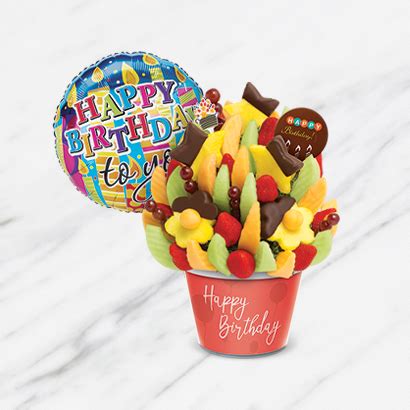 Find your perfect gift online from our website and make their birthday more cherish worthy. Today We Celebrate Birthday Gift Basket | Edible Arrangements