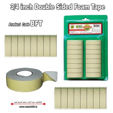 Mangoose Double Sided Foam Tape Blister Set At Rs 55piece