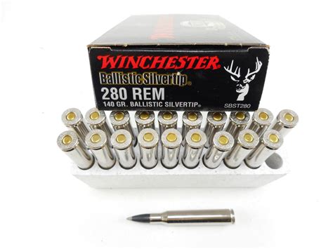 Winchester Supreme Ballistic Silvertip 280 Rem Ammo