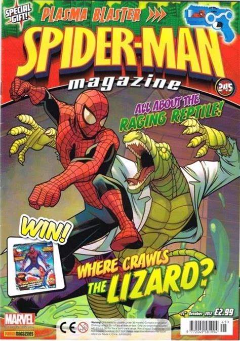 spectacular spider man adventures 245 where crawls the lizard issue