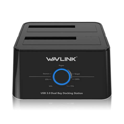 Buy Wavlink Usb Dual Bay Sata External Hard Drive Docking Station