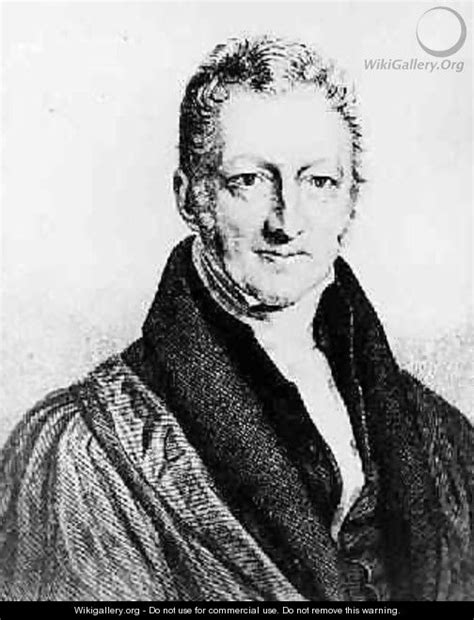 Portrait Of Thomas Robert Malthus 1766 1834 John Linnell