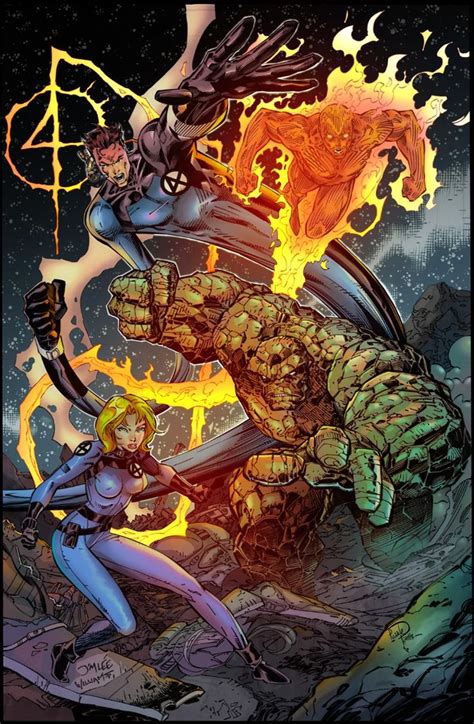 Fantastic Four By Puzzlepalette On Deviantart Fantastic Four