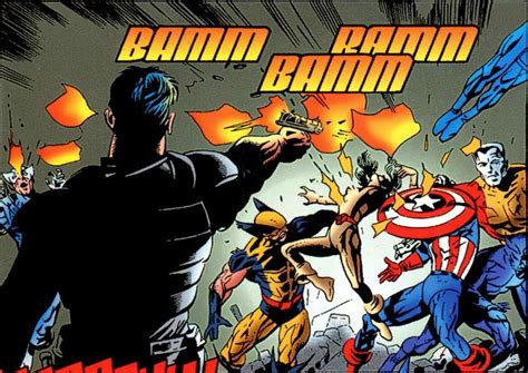 Back Issue Spotlight The Punisher Kills The Marvel Universe Bleeding