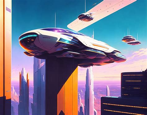 Text2dream City Of The Future 4 Artistic The Original Rocket