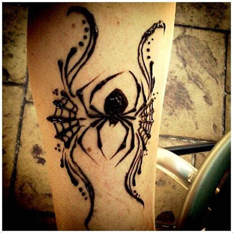 35 Spider Tattoos That Will Get You All Tangled