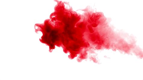 Use them in commercial designs under lifetime, perpetual & worldwide rights. Red cloud smoke / ink on water on white background Stock ...