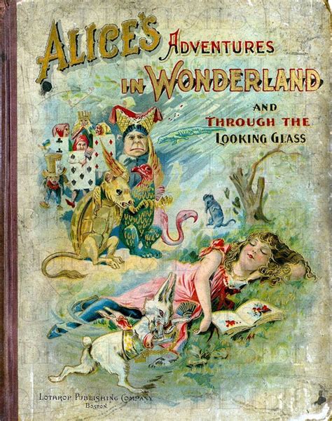 Alice In Wonderland Original Book Cover