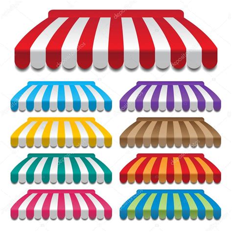 Awnings Stock Vector Image By ©sapannpix 40869207