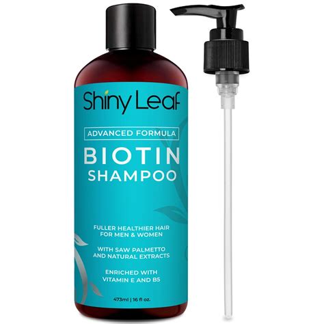 Biotin Shampoo For Hair Growth Sulfate Free Paraben Free Thickening