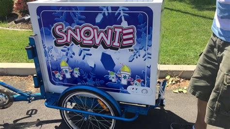 The Snowie Tricycle The Ultimate Shaved Ice Bike Snowie