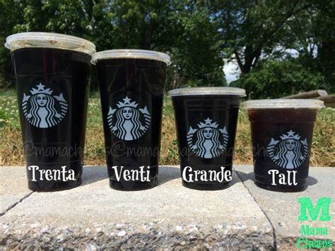 Starbucks Drink Sizes Echoladeg