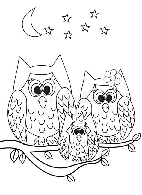 Once image colors are converted to b&w, the download button should be enabled at the bottom of preview container. Coloring page book - owl stock illustration. Illustration ...
