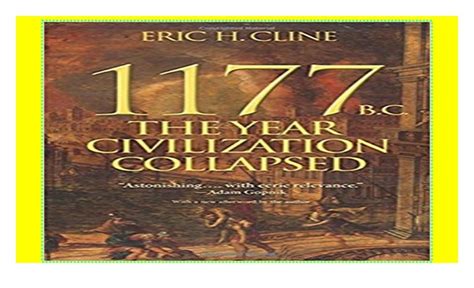 1177 Bc The Year Civilization Collapsed Turning Points In Ancien