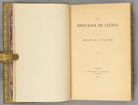 La Princesse De Clèves Garnier Flammarion - PRINCESSE DE CLEVES by LA FAYETTE, Madame de: (1889) | Boston Book