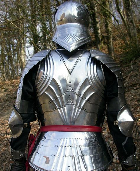 Read The Full Title Gothic Plate Armour With Sallet Helmet Etsy