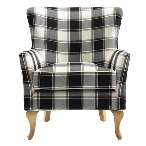 Accent chairs are the perfect balance of style and function. Dorel Emerie Black and White Checkered Pattern Accent Chair-FH8129 - The Home Depot