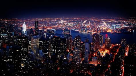 New York At Night Wallpaper 67 Images