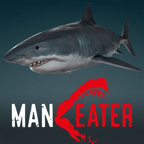 Artstation Maneater Great White Shark