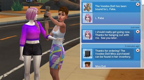 What Does The Voodoo Doll Do In The Sims 4