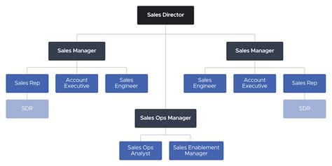 Sales Hierarchy Chart