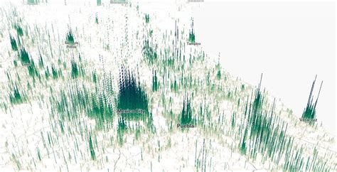 Human Terrain El Mapa Interactivo Que Visualiza Cuánta Gente Vive En