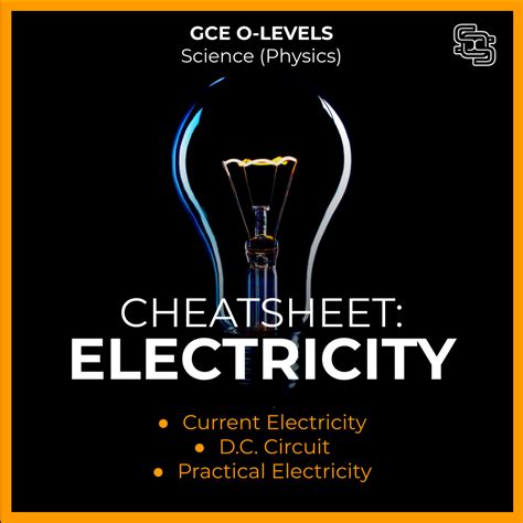 Cheat Sheet For Physics Electricity LEARND Online