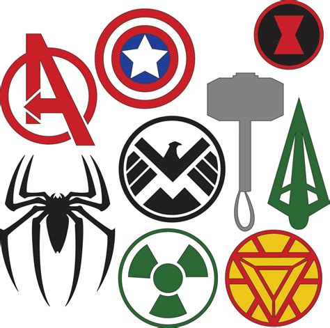 Superhero Logo Vector At Getdrawings Free Download