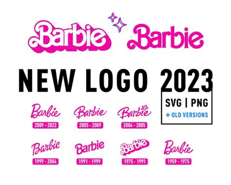 Barb Logos Barbi Svg Png Svg Princess Silhouette Pink Doll Etsy Australia