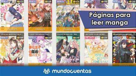 Páginas Web Para Leer Manga Online Gratis ≫ ¡lista