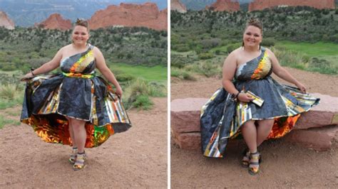 Duct Tape Prom Dress High School Student In Running For 10000