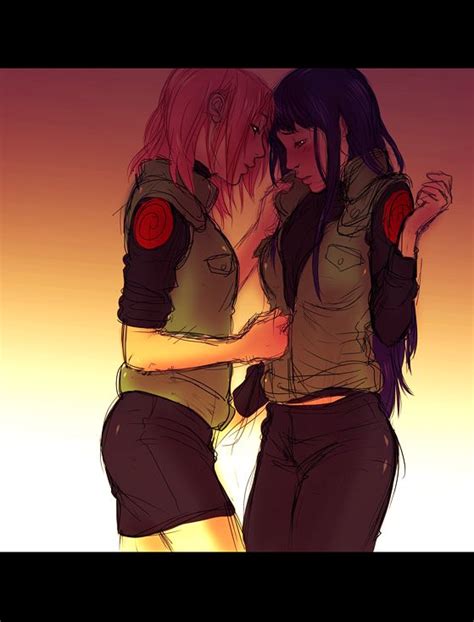 Sakura X Hinata Anime Naruto Yuri Anime Naruto Images