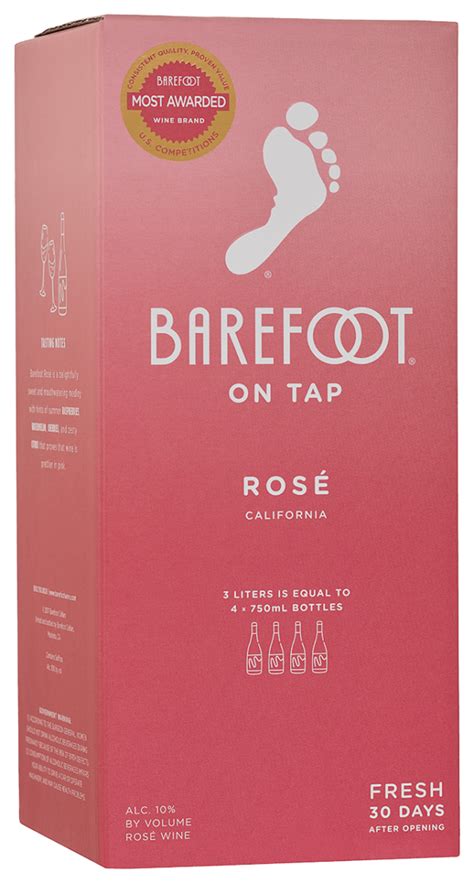 Barefoot Rosé 3l Bremers Wine And Liquor