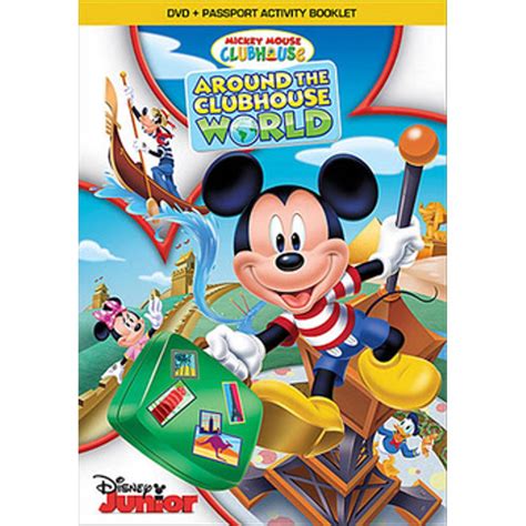 Mickey Mouse Clubhouse Around The Clubhouse World Dvd