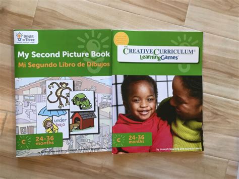 The Creative Curriculum Learning Games 24 36 Months And Picture Book