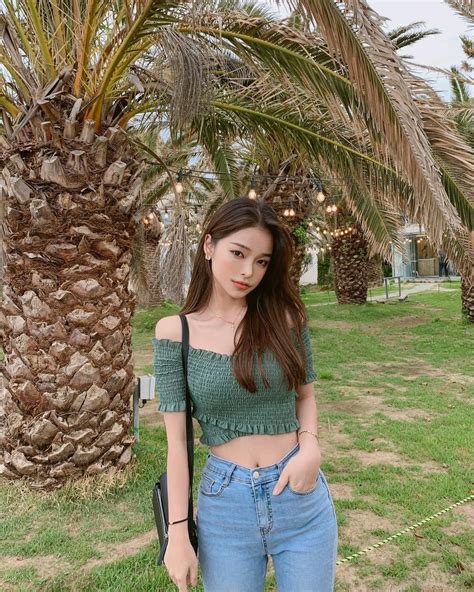 Image May Contain 1 Person Standing Tree And Outdoor Skinny Girl Body Skinny Girls Ulzzang